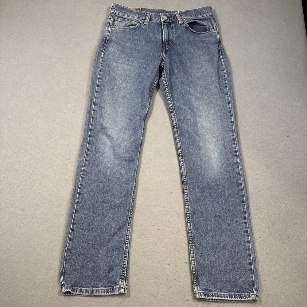 Levi's 511 Men's Jeans Blue Size 31x32 Slim Fit Straight Leg Stretch Denim EUC